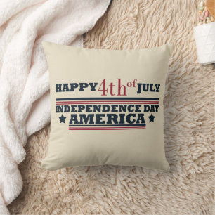 Happy 4th of july cushion