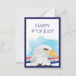 Happy 4th of July Customer Card