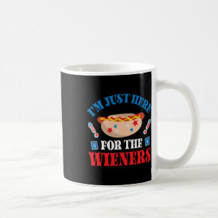 Happy 4th Of July Day American I'm Just Here For T Coffee Mug
