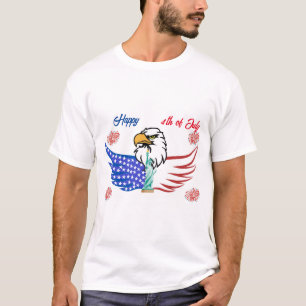 Happy 4th Of July Design T-Shirt