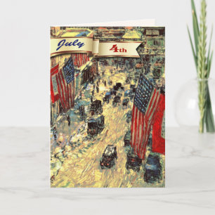 Happy 4th of July. Fine Art Custom Card