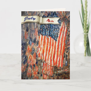 Happy 4th of July. Fine Art Custom Holiday Card