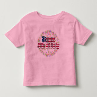 Happy 4th of July Fireworks Toddler Ringer T-Shirt