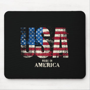 Happy 4th of july funny patriotic merica for women mouse mat