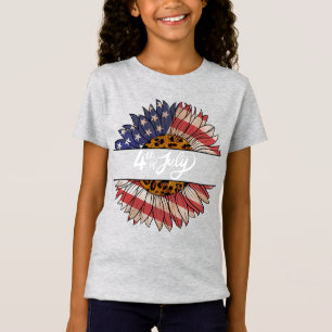 Happy 4th of July Girls T-shirt