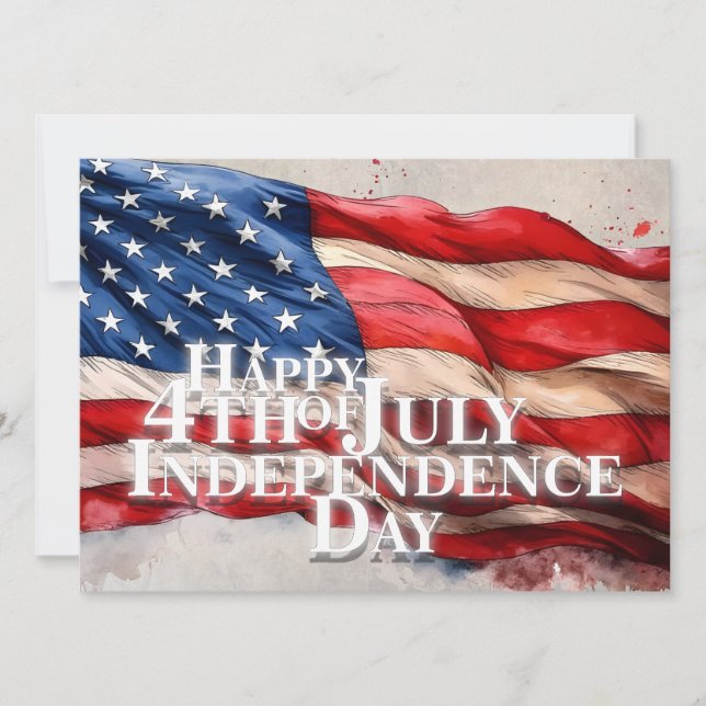 Happy 4th of July - Independence Day (Front)