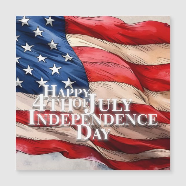 Happy 4th of July - Independence Day (Front)