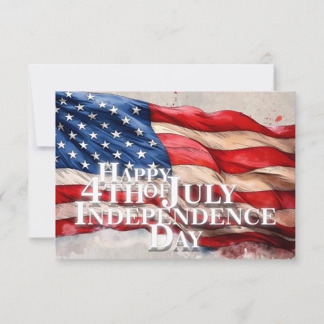 Happy 4th of July - Independence Day (Front)