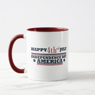 Happy 4th of july independence day America Mug