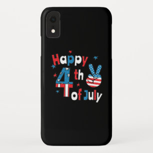 Happy 4th of July Independence Day iPhone XR Case