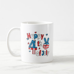 Happy 4th of July Independence Day Coffee Mug