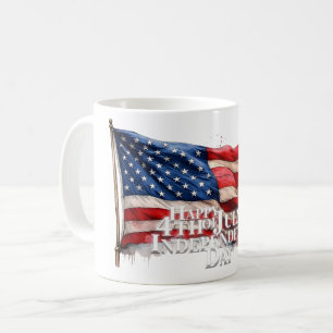 Happy 4th of July - Independence Day Coffee Mug