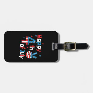 Happy 4th of July Independence Day Luggage Tag