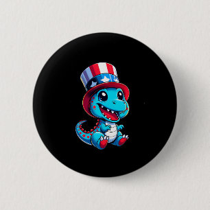 Happy 4th Of July Independence Day Men Women Kids 6 Cm Round Badge