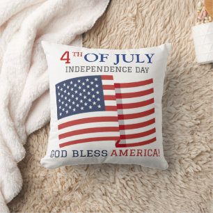 Happy 4th of July Independence Day party  Cushion