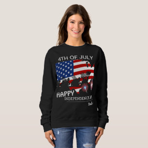 Happy 4th of July Independence Day party Sweatshirt