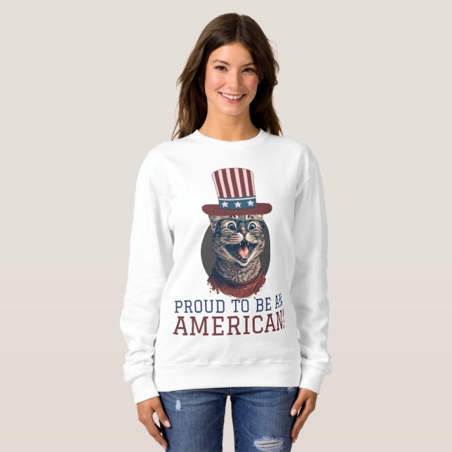 Happy 4th of July Independence Day party  Sweatshirt (Front Full)