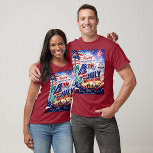 Happy 4th of July Independence Day Patriotic T-Shirt