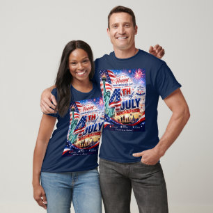 Happy 4th of July Independence Day Patriotic T-Shirt