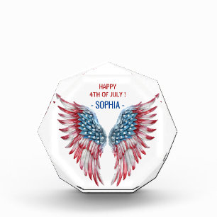 Happy 4Th Of July Independence Day United States Photo Block