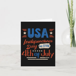Happy 4th Of July Independence Day Usa 4th Of July Card