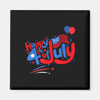 Happy 4th of july independence day usa 4th of july magnet