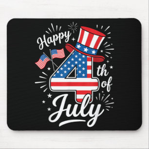Happy 4th of July Mouse Mat