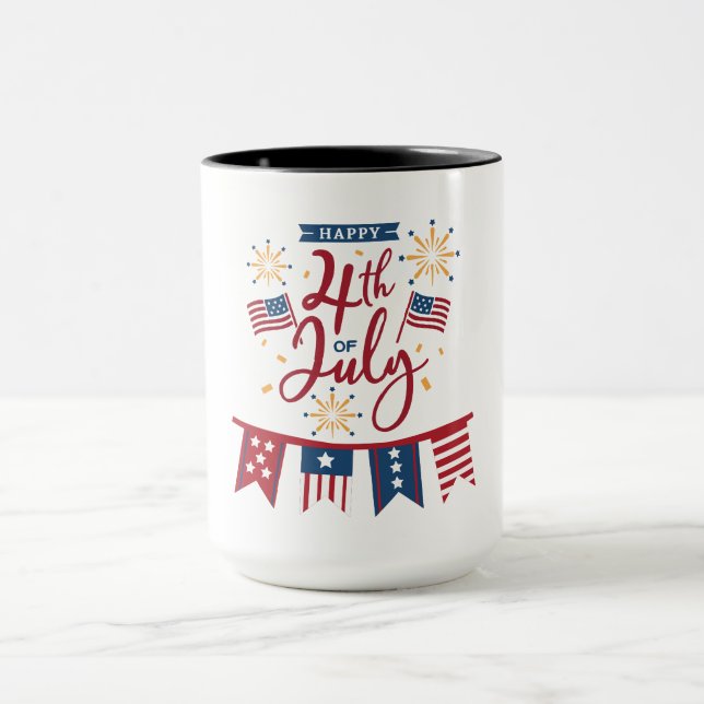Happy 4th of July Mug (Center)