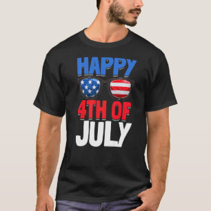 Happy 4th Of July Party Us Flag Patriotic Day 4th T-Shirt