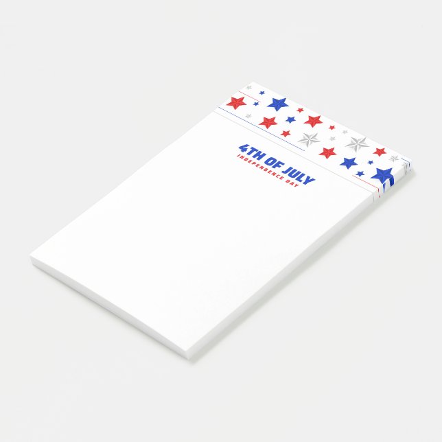 Happy 4th of July   Post-it Notes (Angled)