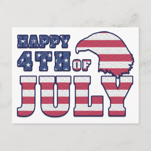 Happy 4th of July Postcard