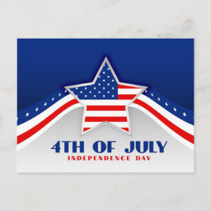 Happy 4th of July Postcard