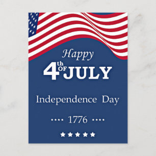 Happy 4th of July Postcard
