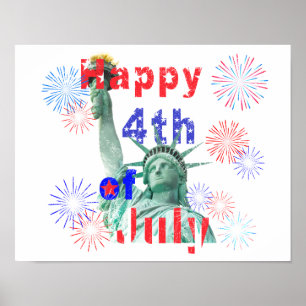 Happy 4th of July Poster