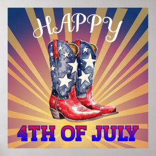 Happy 4th of July Poster