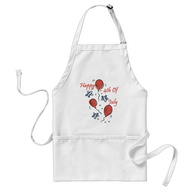 Happy 4th of July Standard Apron (Front)