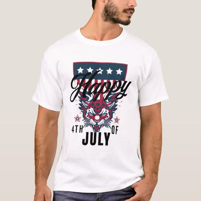 Happy 4th of July T-Shirt (Front)