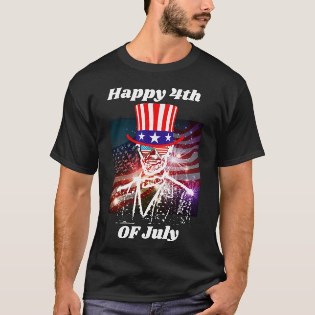 Happy 4th of July T-Shirt (Front)