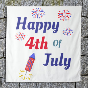 Happy 4th Of July Tapestry