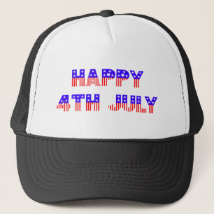 Happy 4th of July Trucker Hat