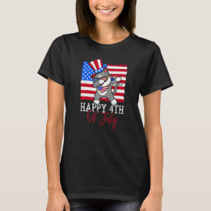 Happy 4th Of July Usa American Flag Patriotic Usa T-Shirt