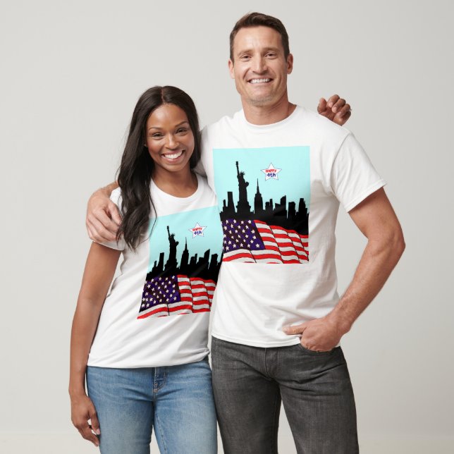 Happy 4th T-Shirt (Unisex)