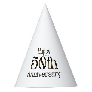 Happy 50th Anniversary Party Hat