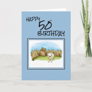 Happy 50th Birthday Card