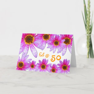 Happy 50th birthday! card