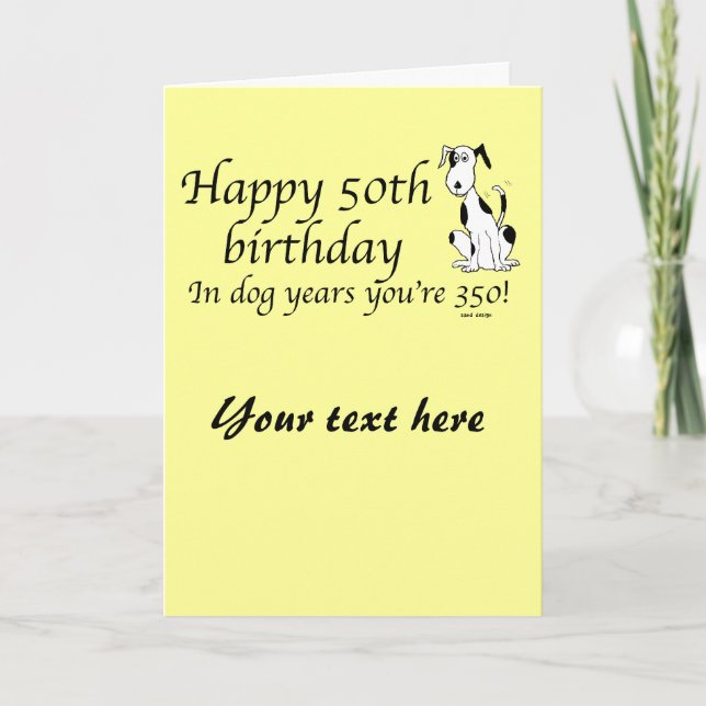 happy 50th birthday ... card (Front)