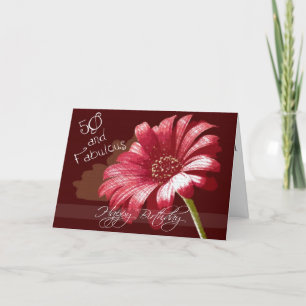 Happy 50th Birthday Card