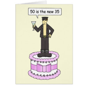 Happy 50th Birthday Cartoon 50 is the New 35