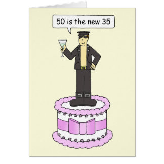 Happy 50th Birthday Cartoon 50 is the New 35