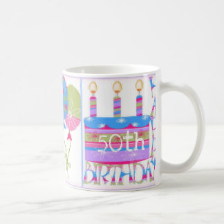 Happy 50th Birthday Mug